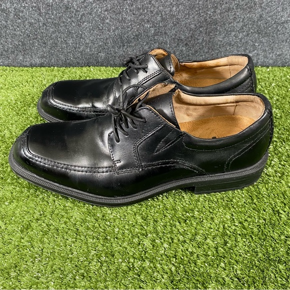 Florsheim Shoes Mens 9D Billings Split Moc Toe Oxford Black Leather 13113-001 main image 11